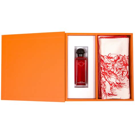 Hermes rhubarb gift set